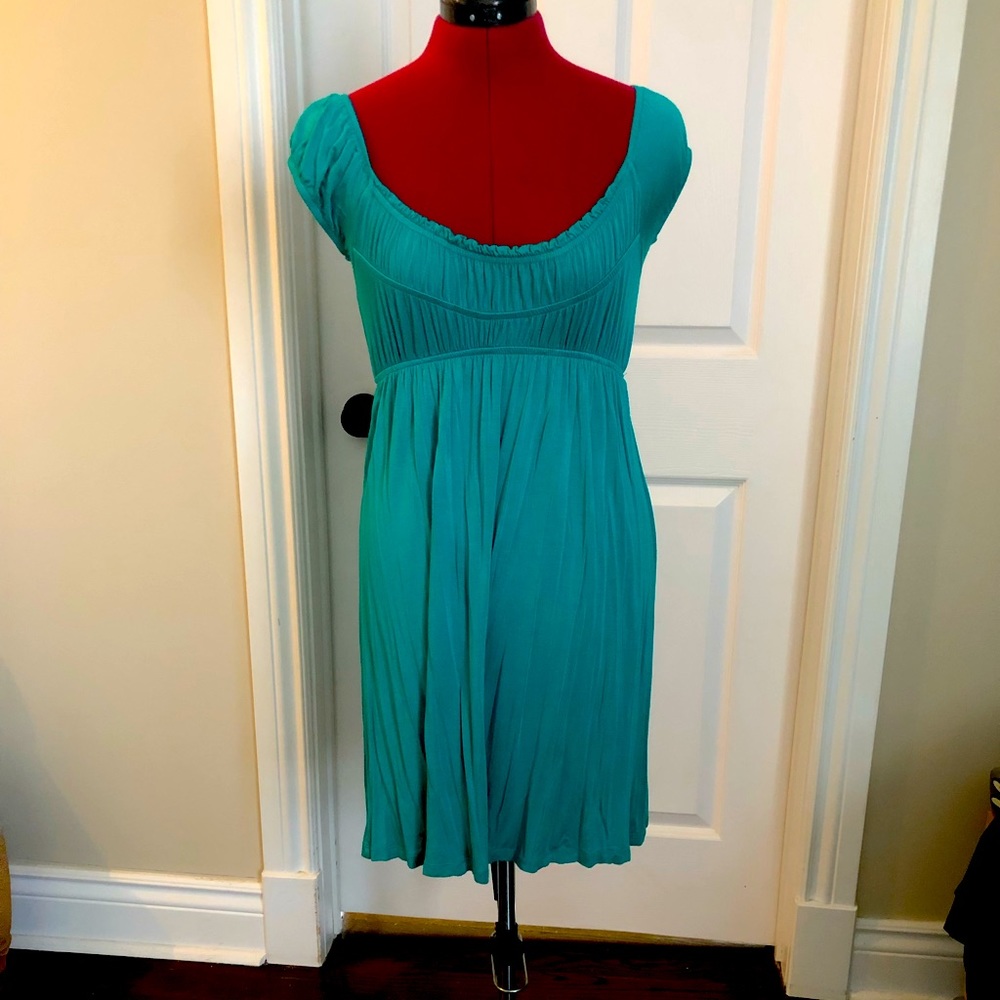 Turquoise dress